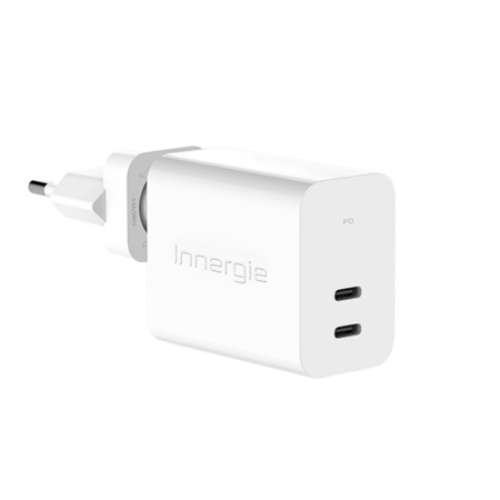63W Dual USB-C PD Charger