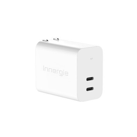 67W 2ポート USB-C 急速充電器