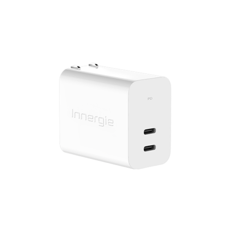 63W Dual USB-C PD Charger