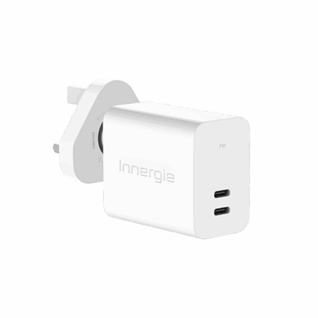 63W Dual USB-C PD Charger
