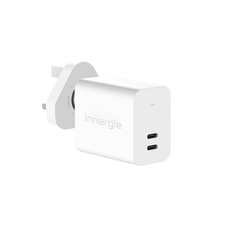 45W Dual USB-C PD Charger