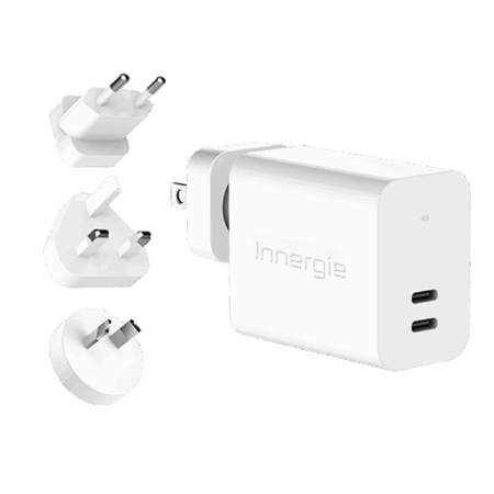 45W Dual USB-C PD Charger