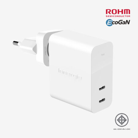 100W Dual USB-C PD Charger