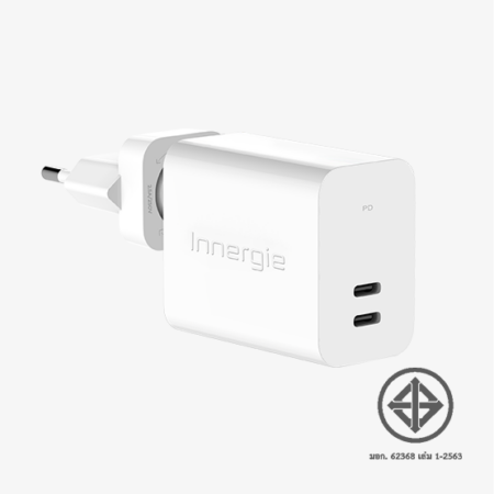 67W Dual USB-C PD Charger
