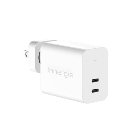 63W Dual USB-C PD Charger